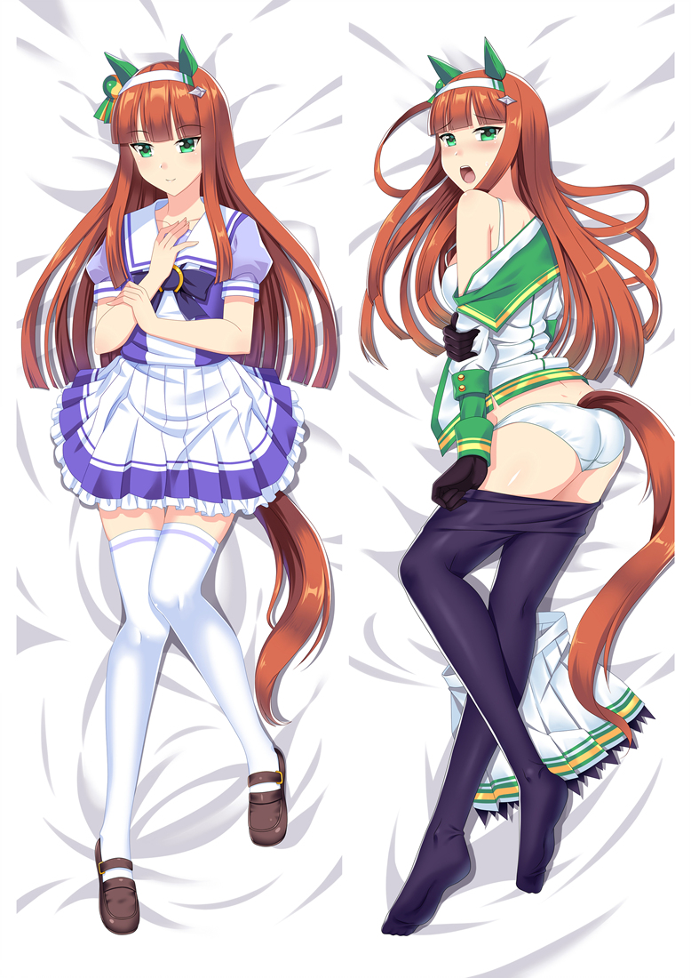 Uma Musume Pretty Derby Silence Suzuka Anime Dakimakura Pillow Cover