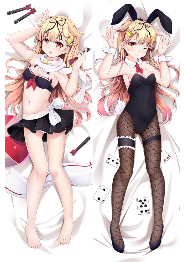 Kantai Collection Yūdachi Anime Dakimakura Pillow Cover