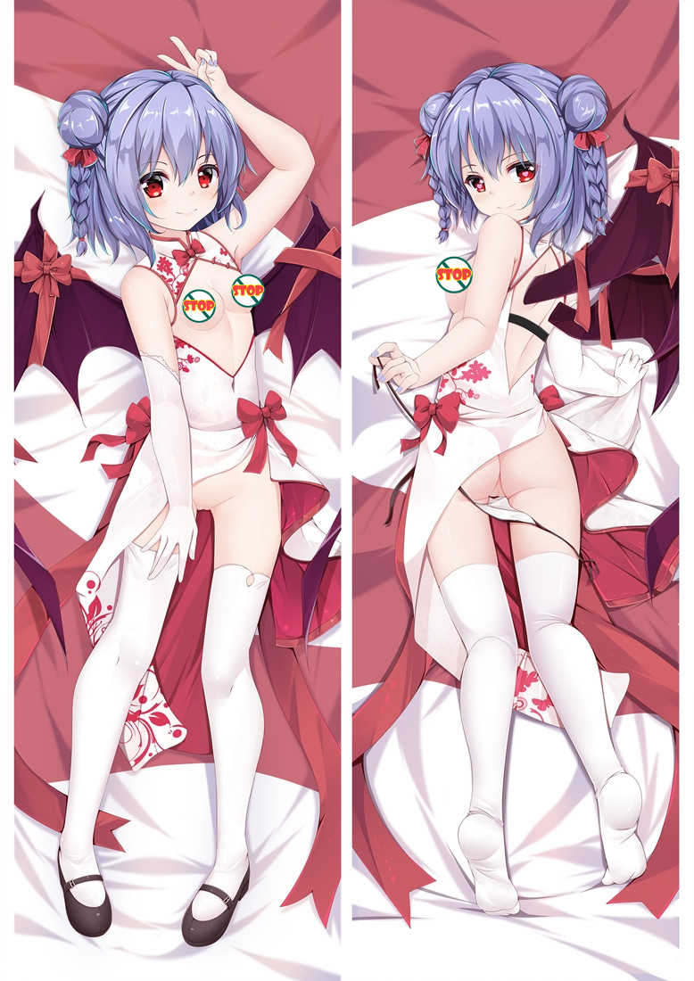 TouHou Project Remilia Scarlet Anime Dakimakura Pillow Cover Mgf-18066-2