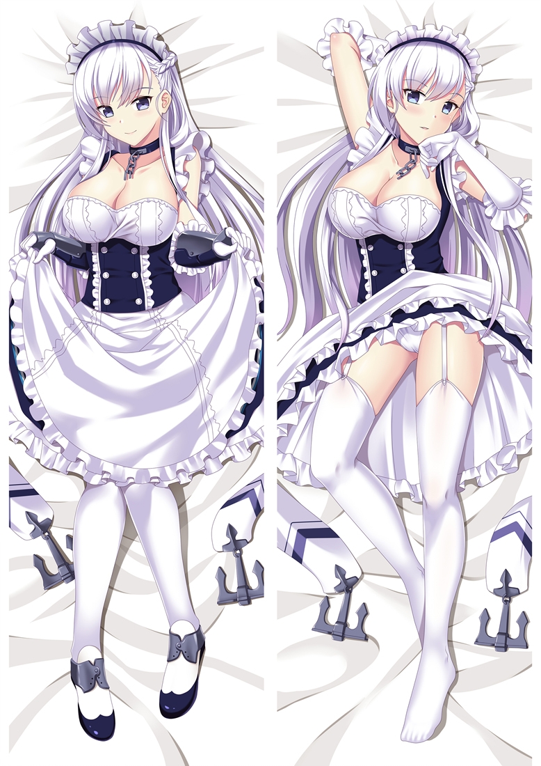 Azur Lane Belfast Anime Dakimakura Pillow Cover Mgf-18071-1