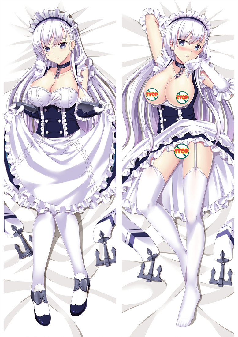 Azur Lane Belfast Anime Dakimakura Pillow Cover Mgf-18071-2