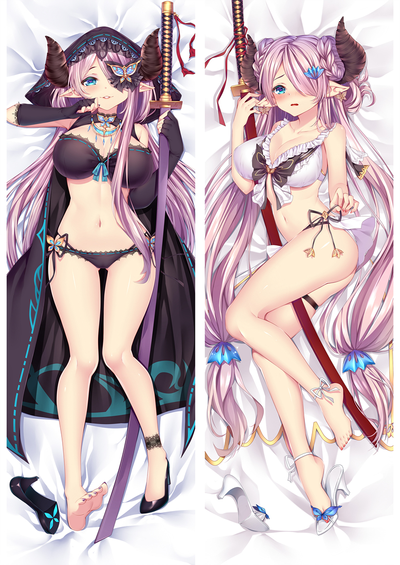Granblue Fantasy Narmaya Anime Dakimakura Pillow Cover Mgf-18077-1