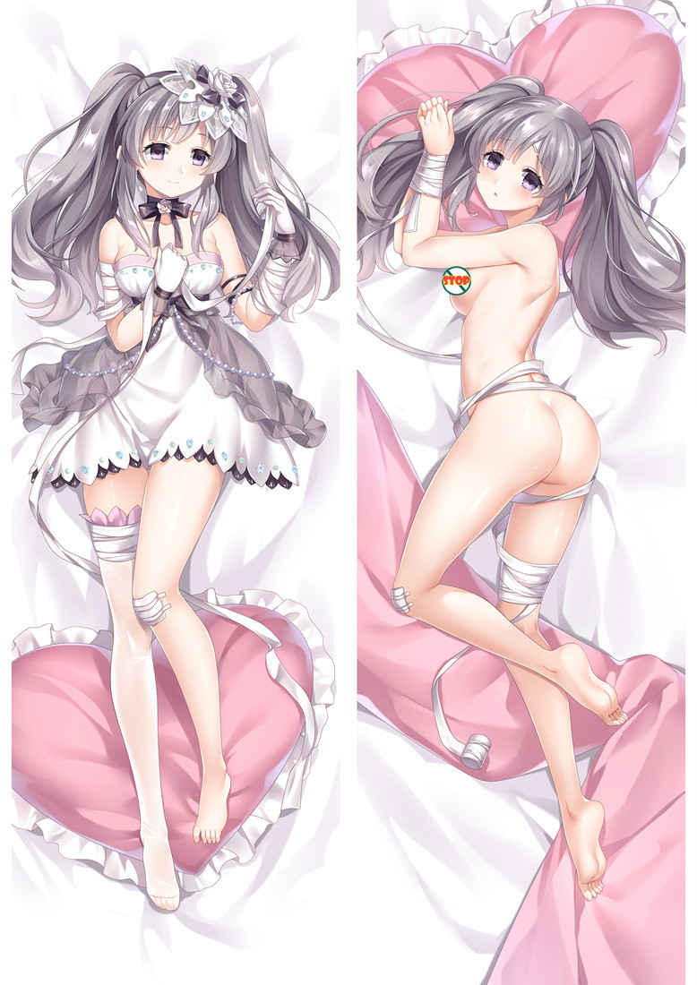 The Idolmaster Yukoku Kiriko Anime Dakimakura Pillow Cover