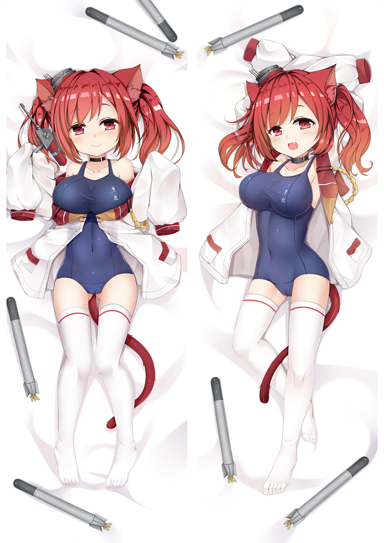 Azur Lane Eldridge Laffey HMS Belfast I19 Anime Dakimakura Pillow Cover