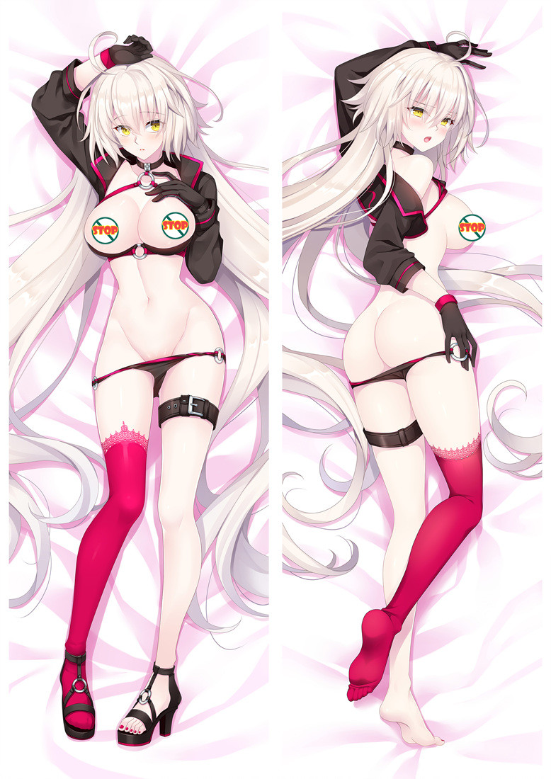 Fate/Grand Order Jeanne d'Arc(Alter) Anime Dakimakura Pillow Cover