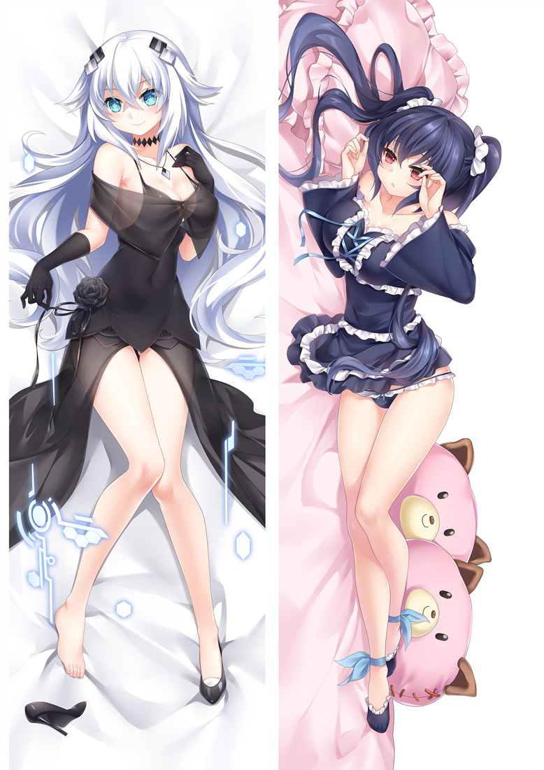 Hyperdimension Neptunia Noire black Heart Anime Dakimakura Pillow Cover