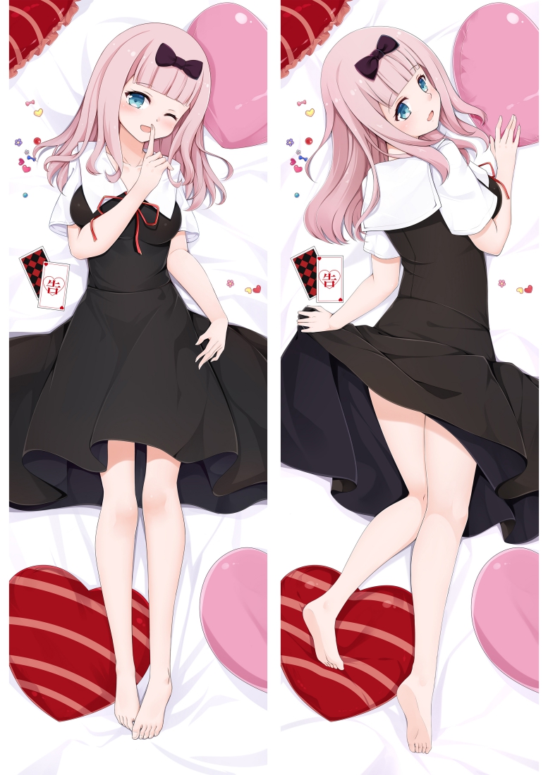 Kaguya-sama: Love Is War Fukuya Shika Anime Dakimakura Pillow Cover
