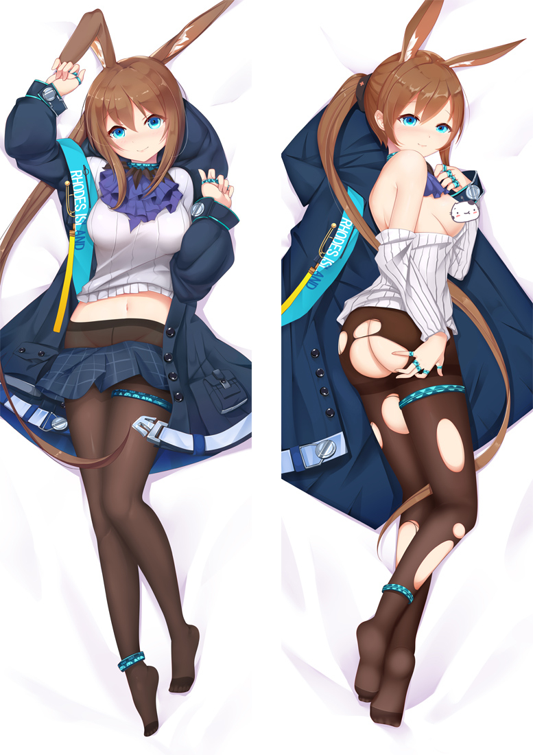 Arknights AMIYA Anime Dakimakura Pillow Cover