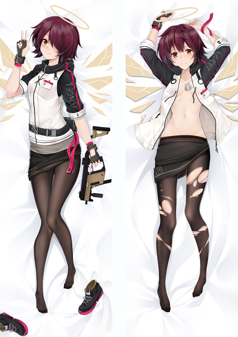 Arknights Exusiai Anime Dakimakura Pillow Cover
