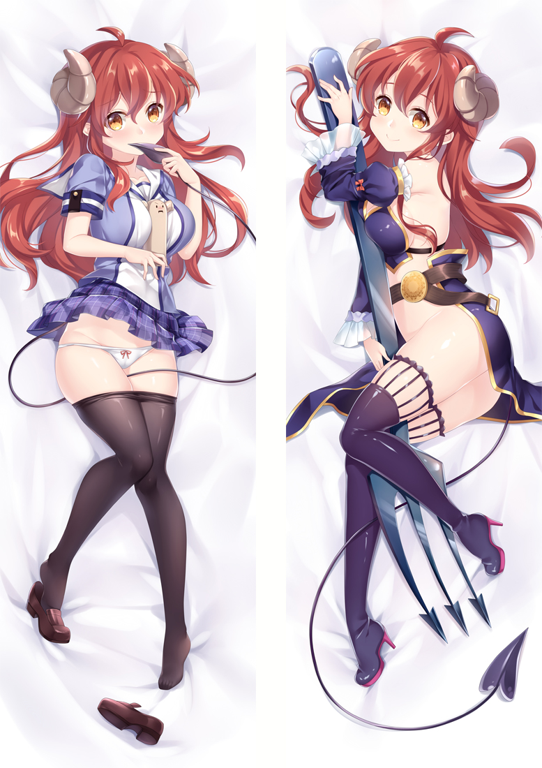 Machikado Mazoku Shadow Mistress Anime Dakimakura Pillow Cover