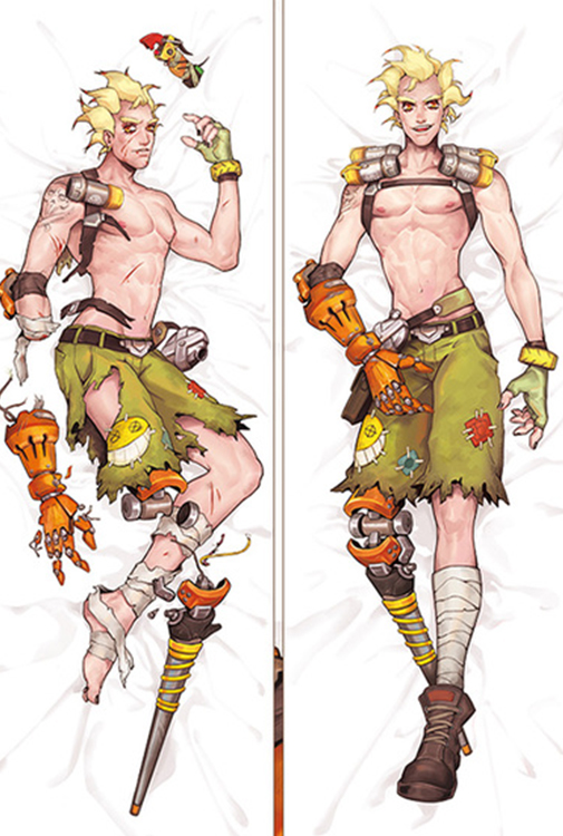 Overwatch Junkrat Anime Dakimakura Body Pillow Cover