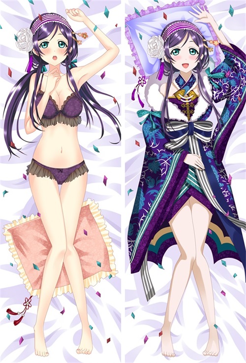 Hot Anime Love Live! Tōjō Nozomi Anime Dakimakura Pillow Cover