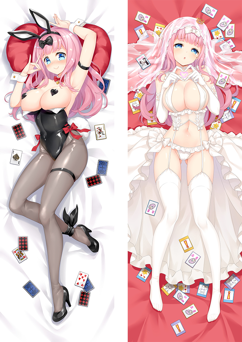 Kaguya-sama: Love Is War Fujiwara Chika Anime Dakimakura Pillow Cover