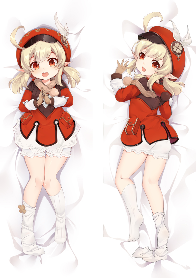 Genshin Impact Klee Anime Dakimakura Pillow Cover