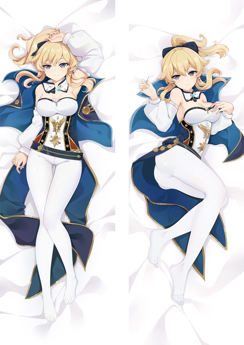 Genshin Impact Jean Anime Dakimakura Body Pillow Cover