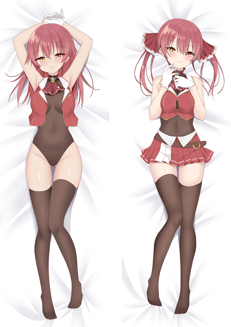 Virtual Youtuber Houshou Marine Anime Dakimakura Body Pillow Cover