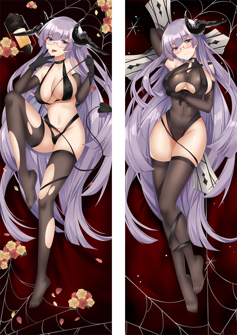 Azur Lane Gneisenau Anime Dakimakura Body Pillow Cover H4013-A