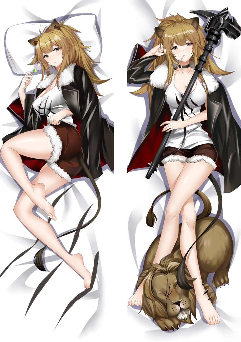 Arknights Siege Anime Dakimakura Body Pillow Cover H3983A