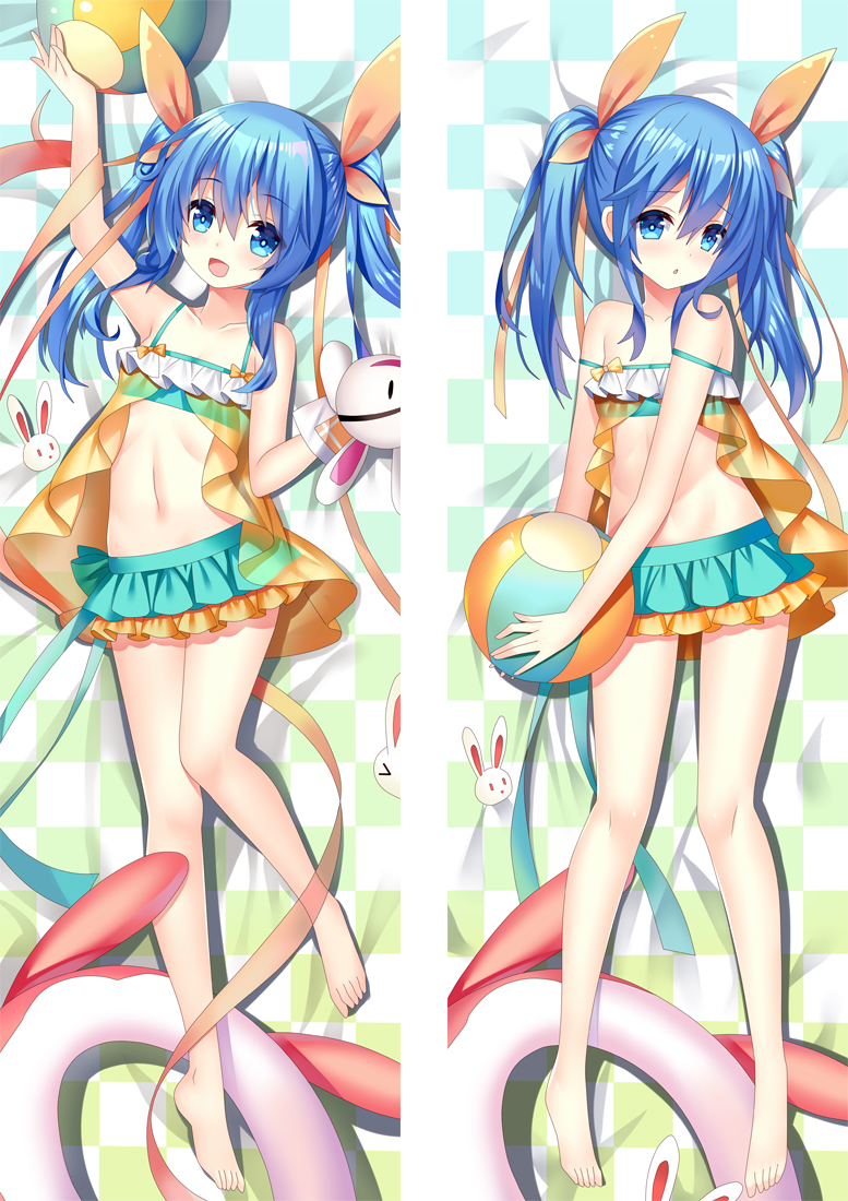 Date A Live Himekawa Yoshino Anime Dakimakura Body Pillow Cover