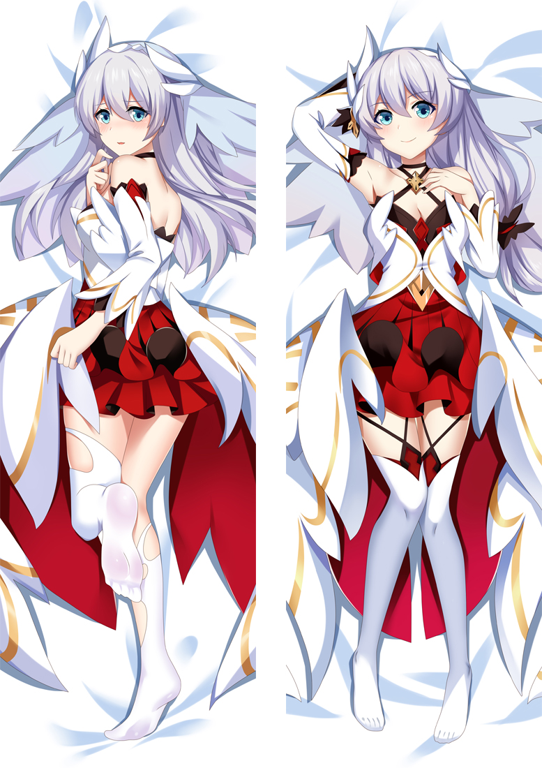 Honkai Impact 3rd Kiana Kaslana Anime Dakimakura Body Pillow Cover H3977-A