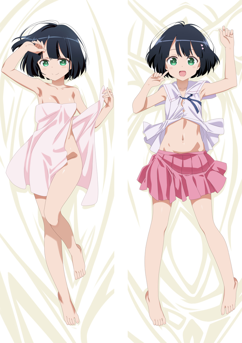 Ms. Vampire who lives in my neighborhood Amano Akari Anime Dakimakura Body Pillow Cover