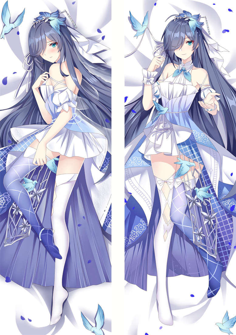 Honkai Impact 3rd Fuka Anime Dakimakura Body Pillow Cover H4086-A