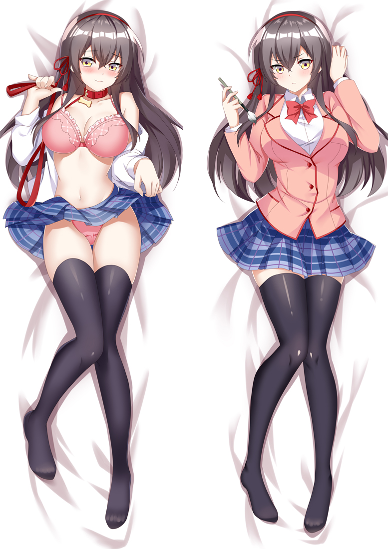 Kawaikereba Hentai demo Suki ni Natte Kuremasuka? Anime Dakimakura Body Pillow Cover H3993-A