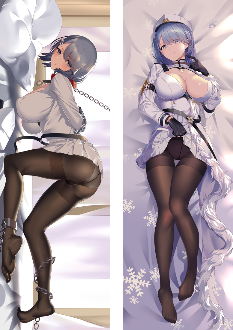 Azur Lane Chapayev Anime Dakimakura Body Pillow Cover