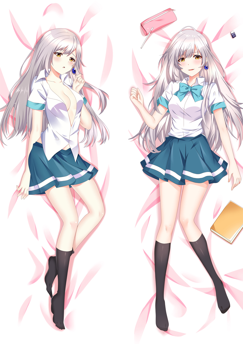 Iroduku: The World in Colors Hitomi Tsukishiro Anime Dakimakura Body Pillow Cover H3882-A
