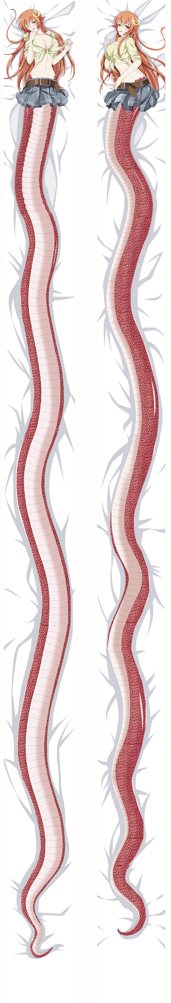 Monster Musume No Iru Nichijou Miia 50×700cm Anime Dakimakura Pillow Cover