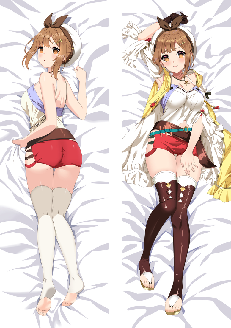 Atelier Ryza: Ever Darkness & the Secret Hideout Lizard Staudt Anime Dakimakura Body Pillow Cover H4105-A