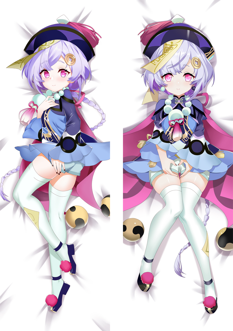 Genshin Impact QiQi Anime Dakimakura Body Pillow Cover