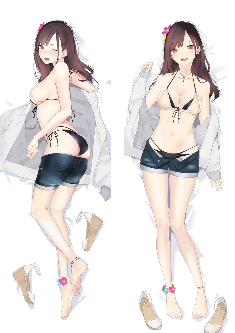 Girl Anime Dakimakura Body Pillow Cover