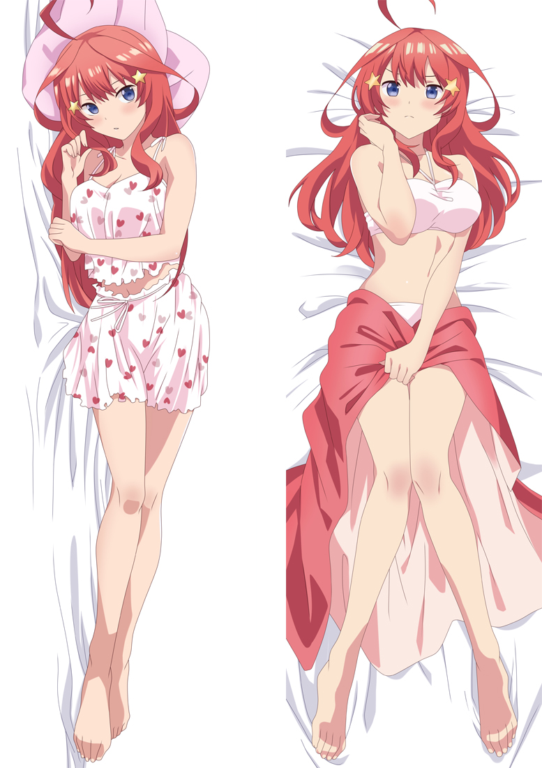 The Quintessential Quintuplets Nakano Itsuki Anime Dakimakura Pillow Cover
