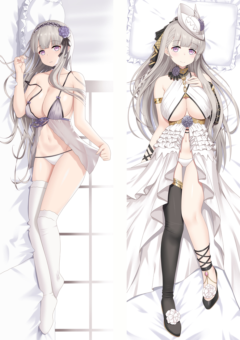 Azur Lane Plymouth Anime Dakimakura Pillow Cover