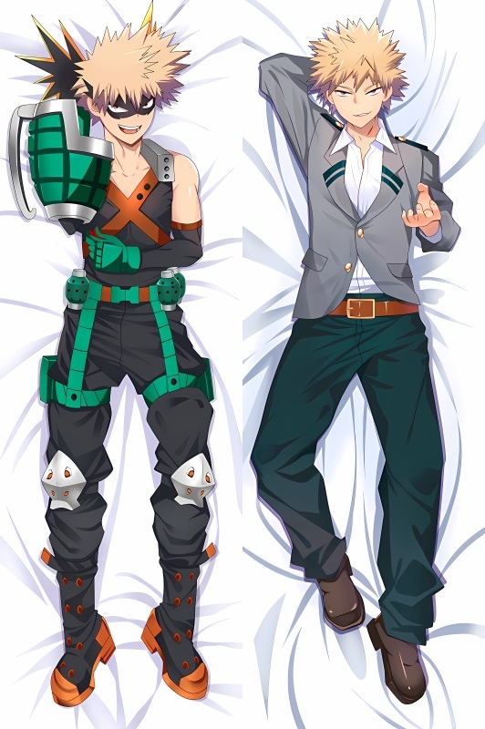 My Hero Academia Katsuki Bakugo Anime Dakimakura Body Pillow Cover