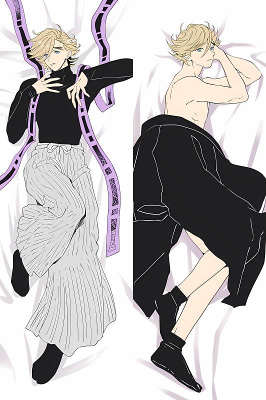 Demon Slayer: Kimetsu no Yaiba Douma Anime Dakimakura Body Pillow Cover