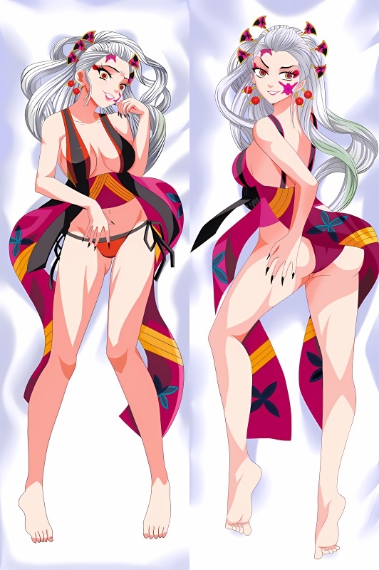 Demon Slayer: Kimetsu no Yaiba Akaza Anime Dakimakura Body Pillow Cover