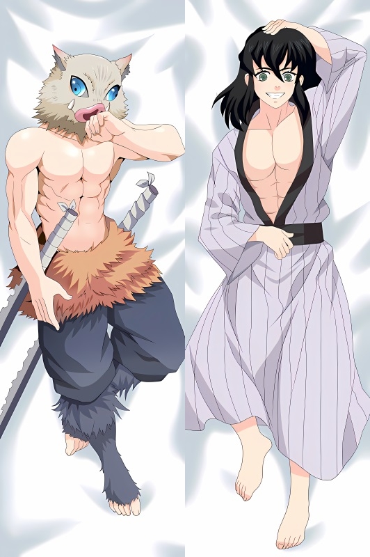 Demon Slayer: Kimetsu no Yaiba Inosuke Hashibira Anime Dakimakura Body Pillow Cover