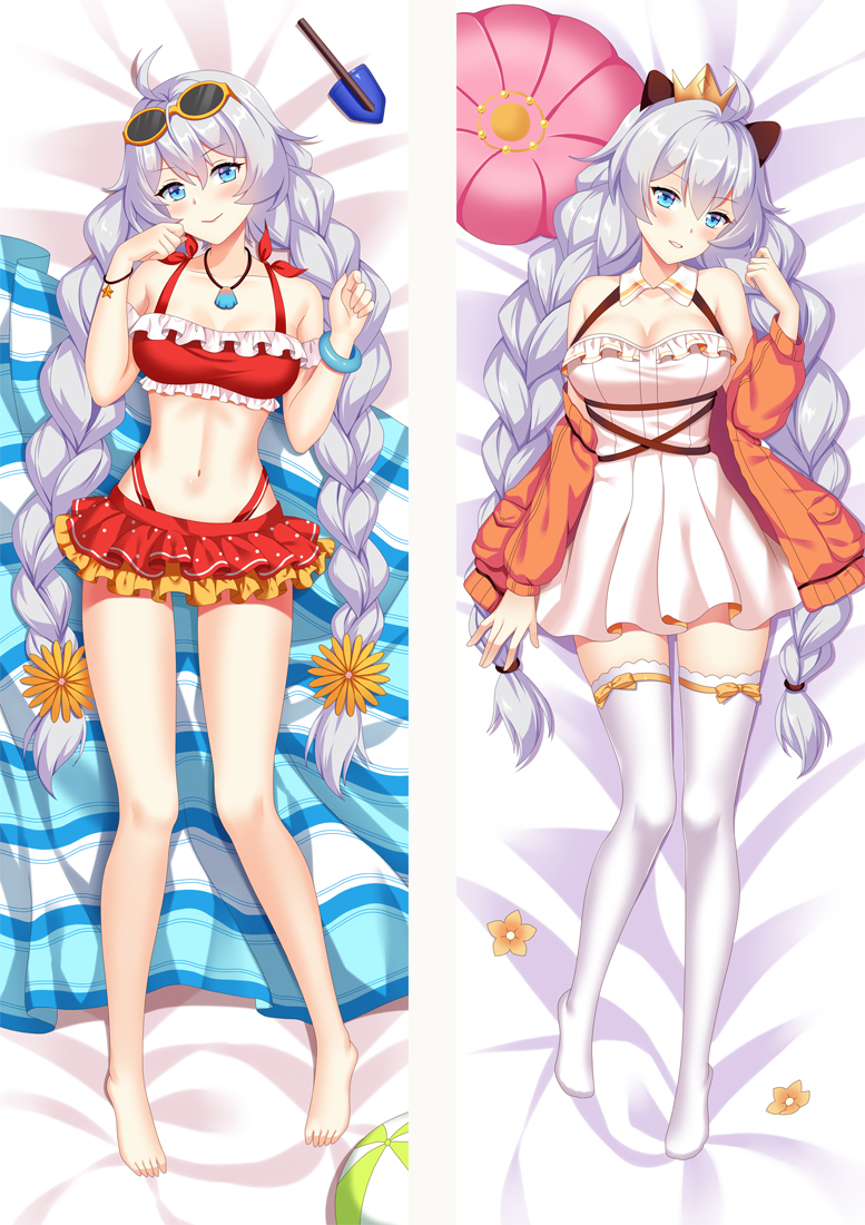 Honkai Impact 3rd Kiana Kaslana Anime Dakimakura Pillow Cover