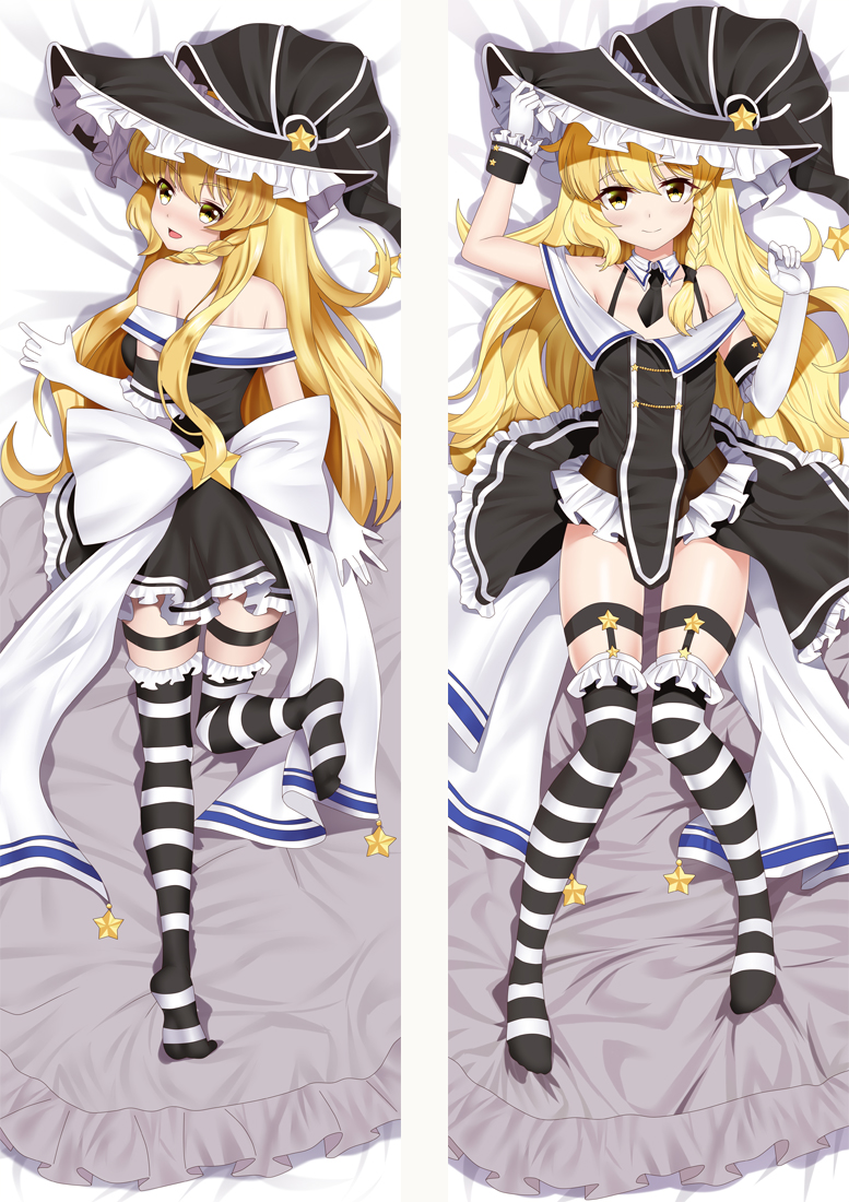 TouHou Project Kirisame Marisa Anime Dakimakura Pillow Cover