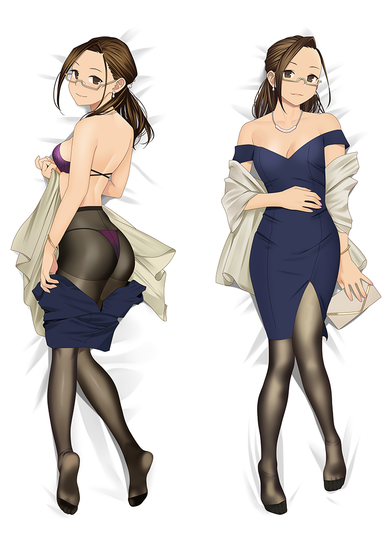Miru Tights Yuiko Okuzumi: Party Ver. Anime Dakimakura Pillow Cover