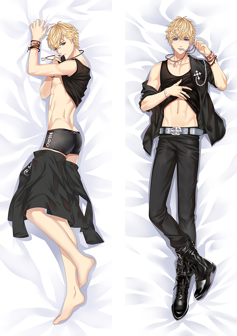Mr Love: Queen's Choice Kira Anime Dakimakura Pillow Cover