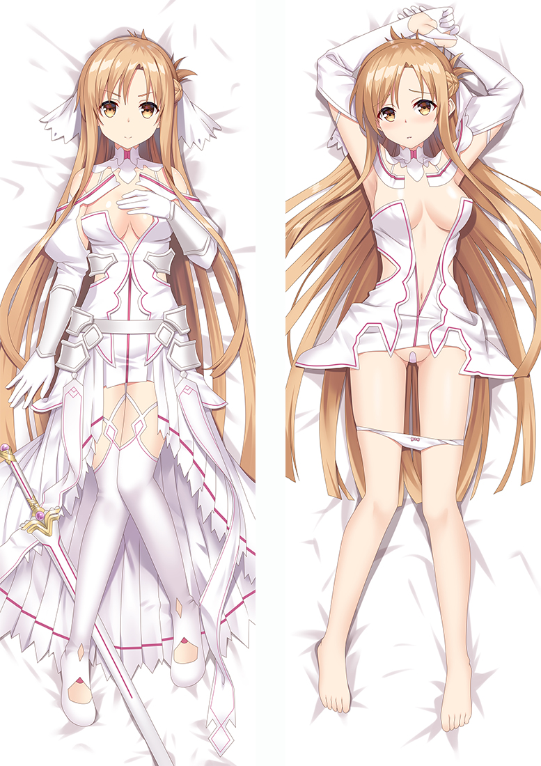 Sword Art Online Asuna Anime Dakimakura Pillow Cover