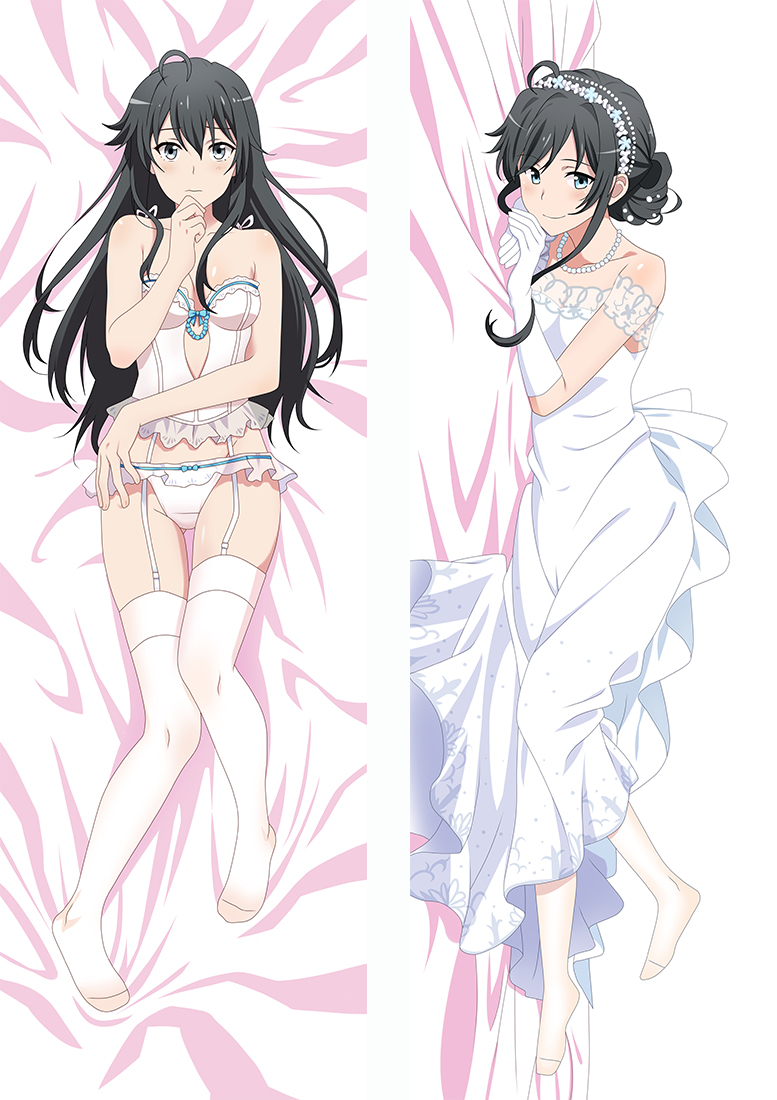 My Youth Romantic Comedy In Game Is Wrong As I Expected Yukino Yukinoshita Anime Dakimakura Pillow Cover