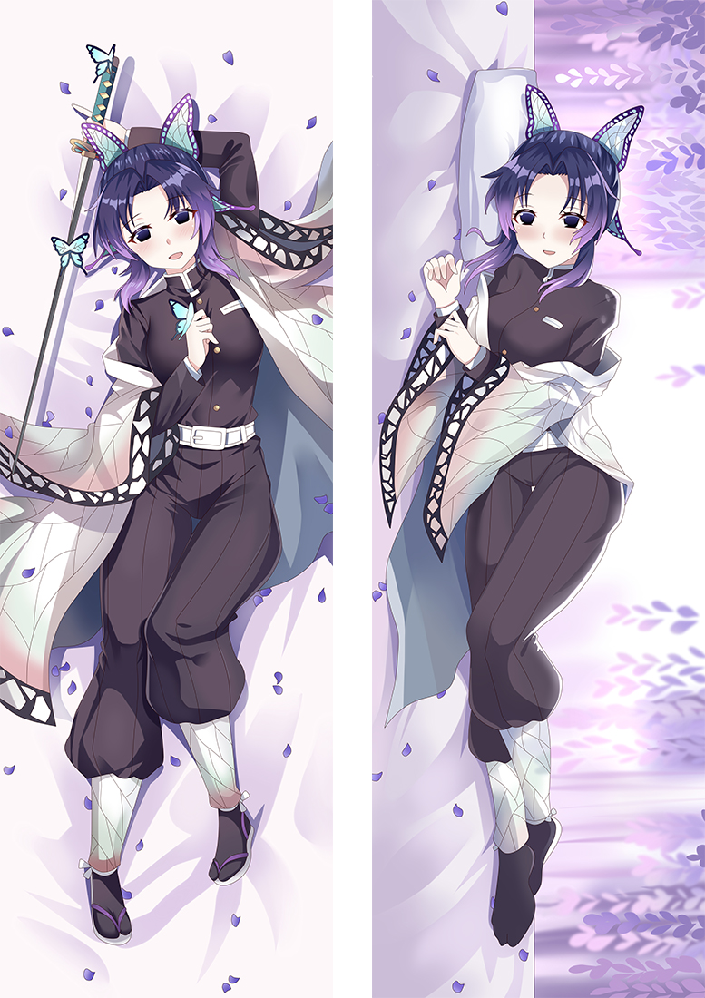 Demon Slayer: Kimetsu no Yaiba Kochou Kanae Anime Dakimakura Pillow Cover