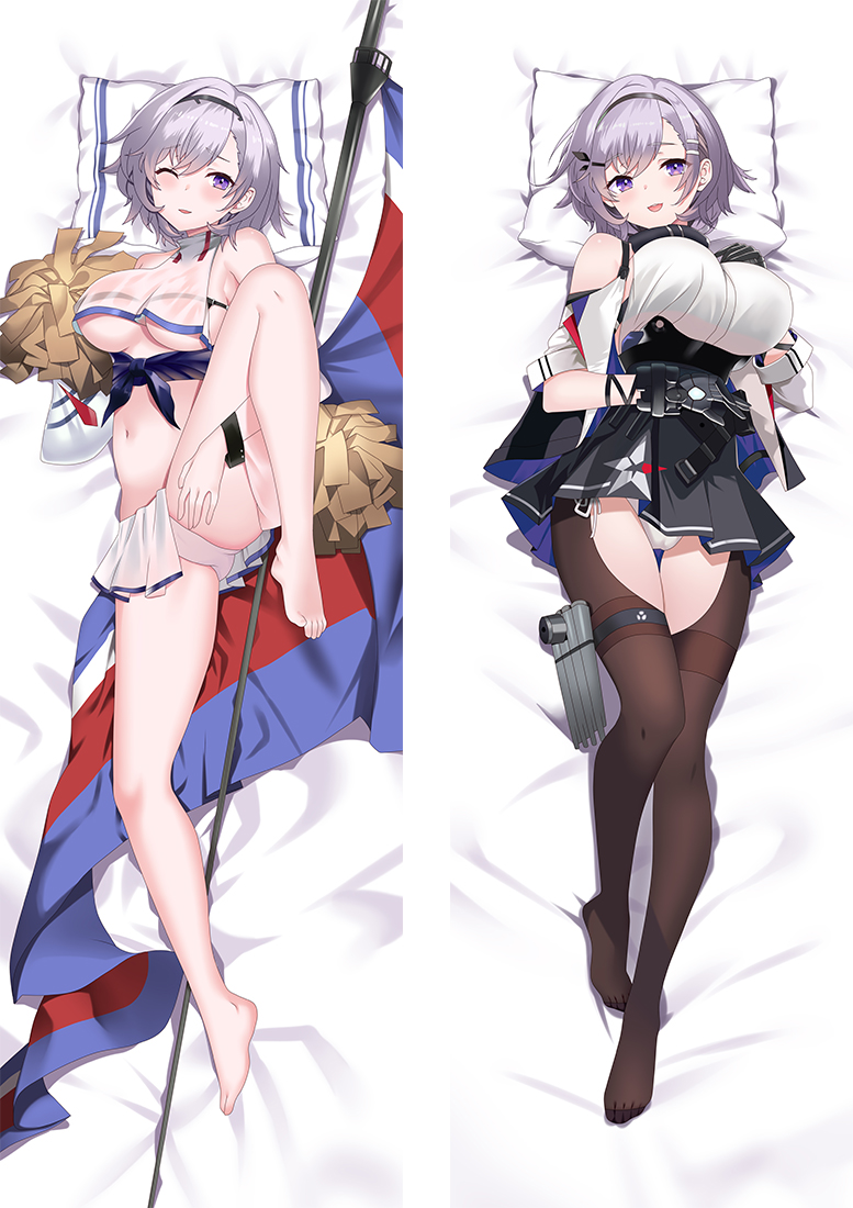 Azur Lane USS Reno Anime Dakimakura Pillow Cover H4053-A