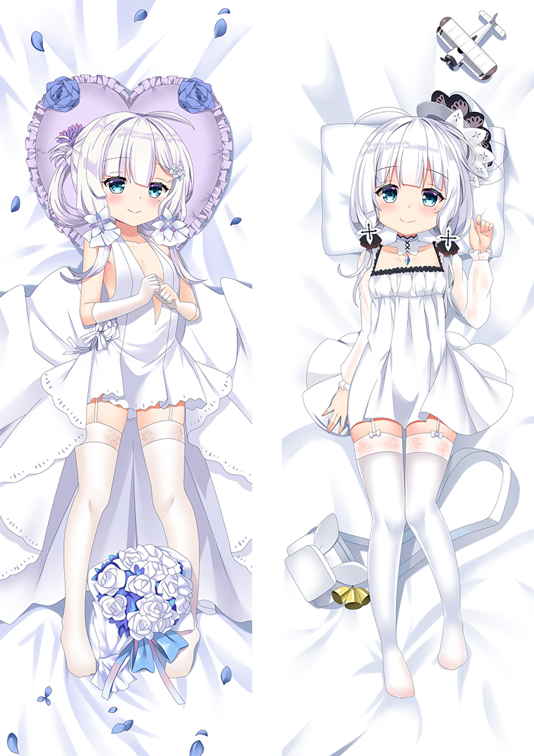 Azur Lane Illustrious Anime Dakimakura Pillow Cover