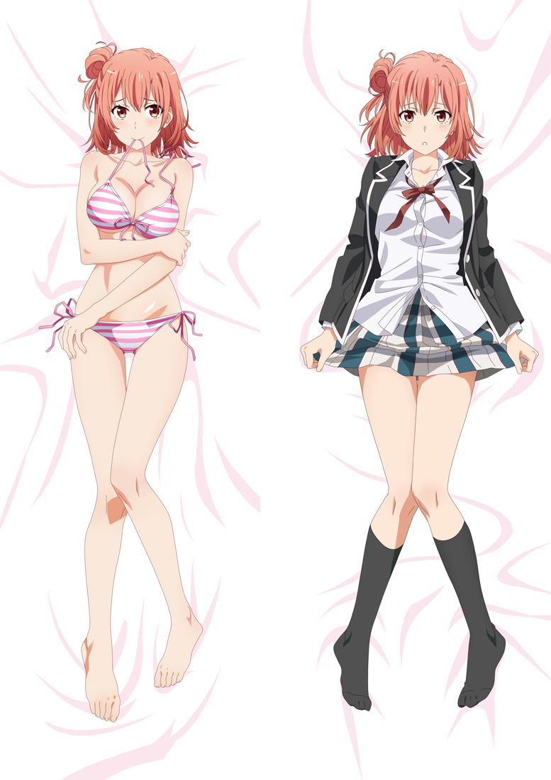 My Youth Romantic Comedy Is Wrong, As I Expected Yuigahama Yui Anime Dakimakura Body Pillow Cover H4075