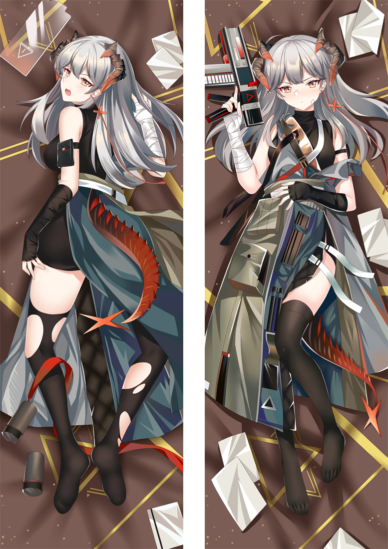 Arknights Saria Anime Dakimakura Body Pillow Cover H4054-A